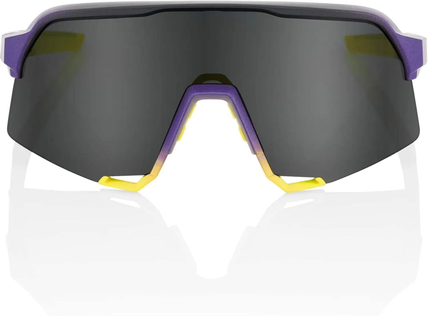 100% S3 Sport Performance Cycling Sunglasses - Vented Baseball, Road Bike, & Triathlon Racing with Interchangeable Lens