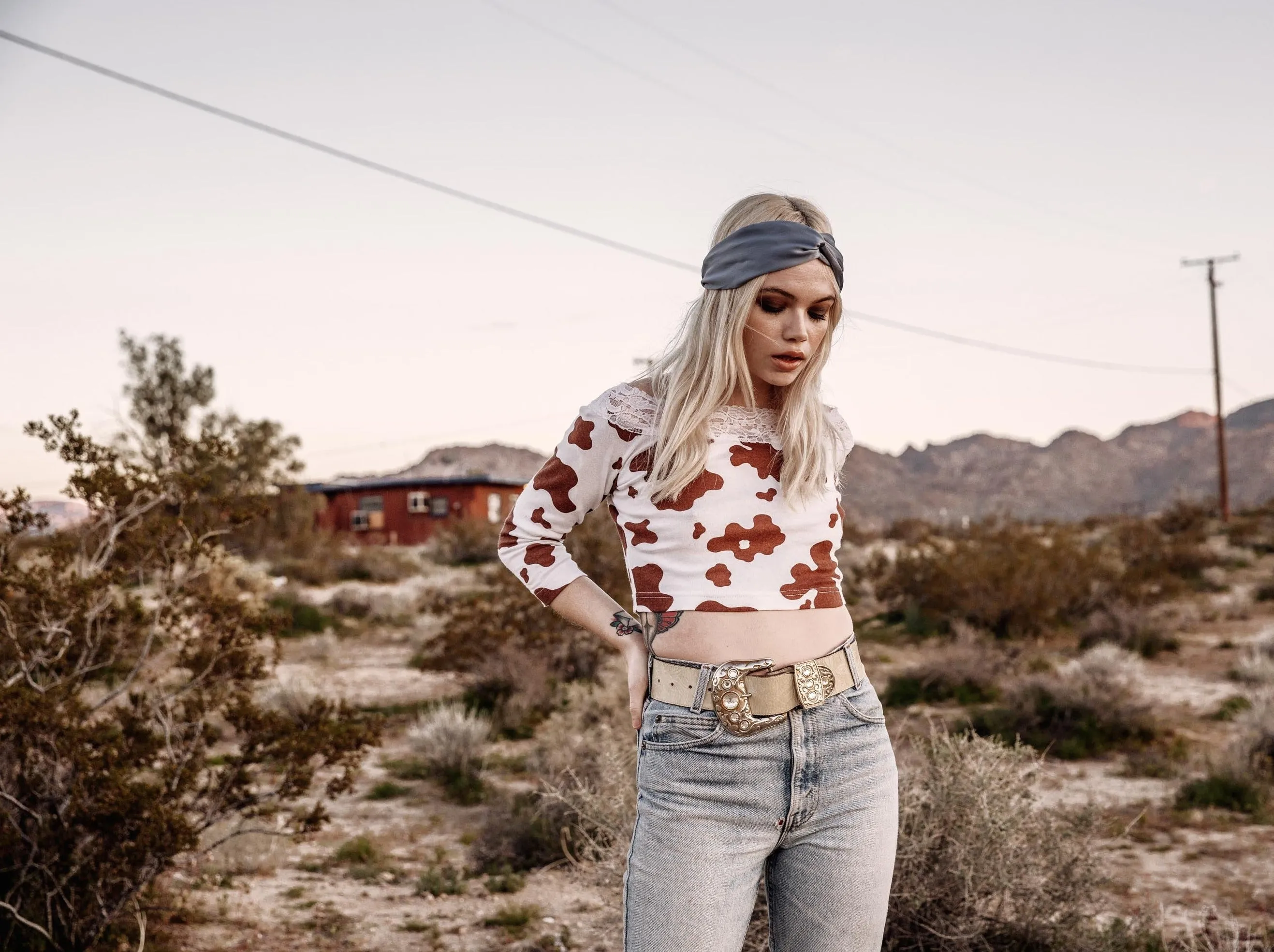 Blue Jean Baby - Headwrap