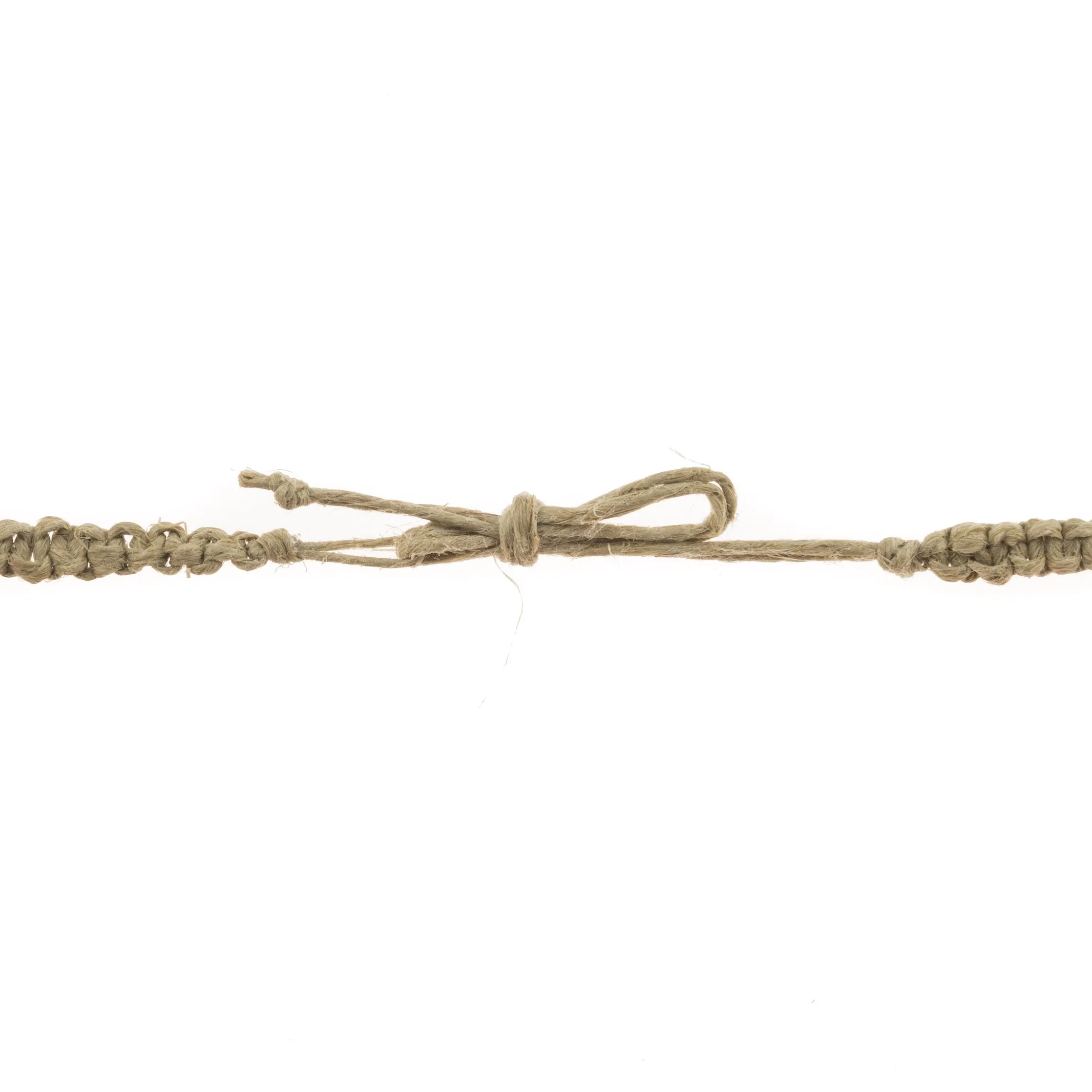 BlueRica Hemp Anklet Bracelet with Puka Shell Beads & Dark Blue Murano Glass Tubes