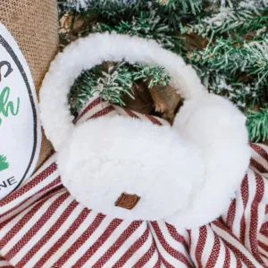 C.C. Faux Fur. Sherpa Earmuffs