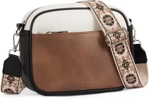 CLUCI Crossbody Bags for Women, Vegan Leather Shoulder HandbagsPurses for Women with Adjustable Wide Strap