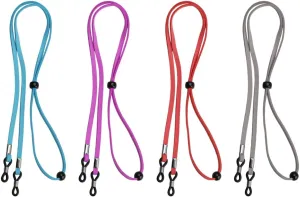 Eyeglasses Strap for Men & Women, Leather Eye Glasses Holders Around Neck, Dark Colors Glasses Chain
