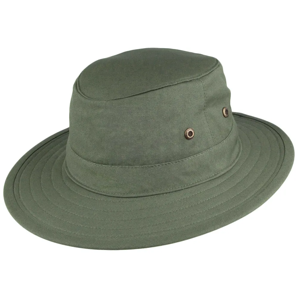 Failsworth Hats Traveller Crushable Sun Hat - Olive