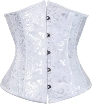 frawirshau Women's 9427 Lace Up Boned Underbust Waist Trainer Corset