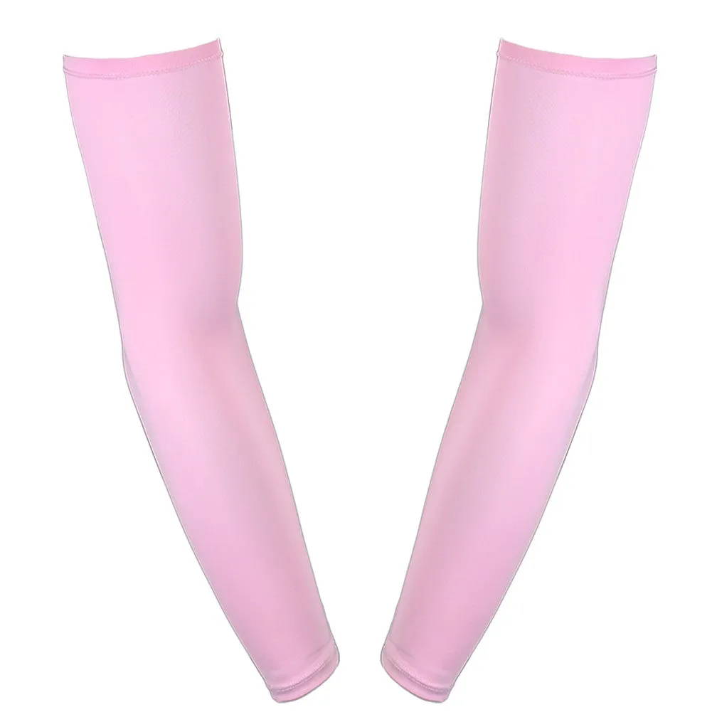 Golf Compression Arm Sleeve (Full Length) UV Protective Anti-slip Arm Cover (Pack of 6 Pairs)