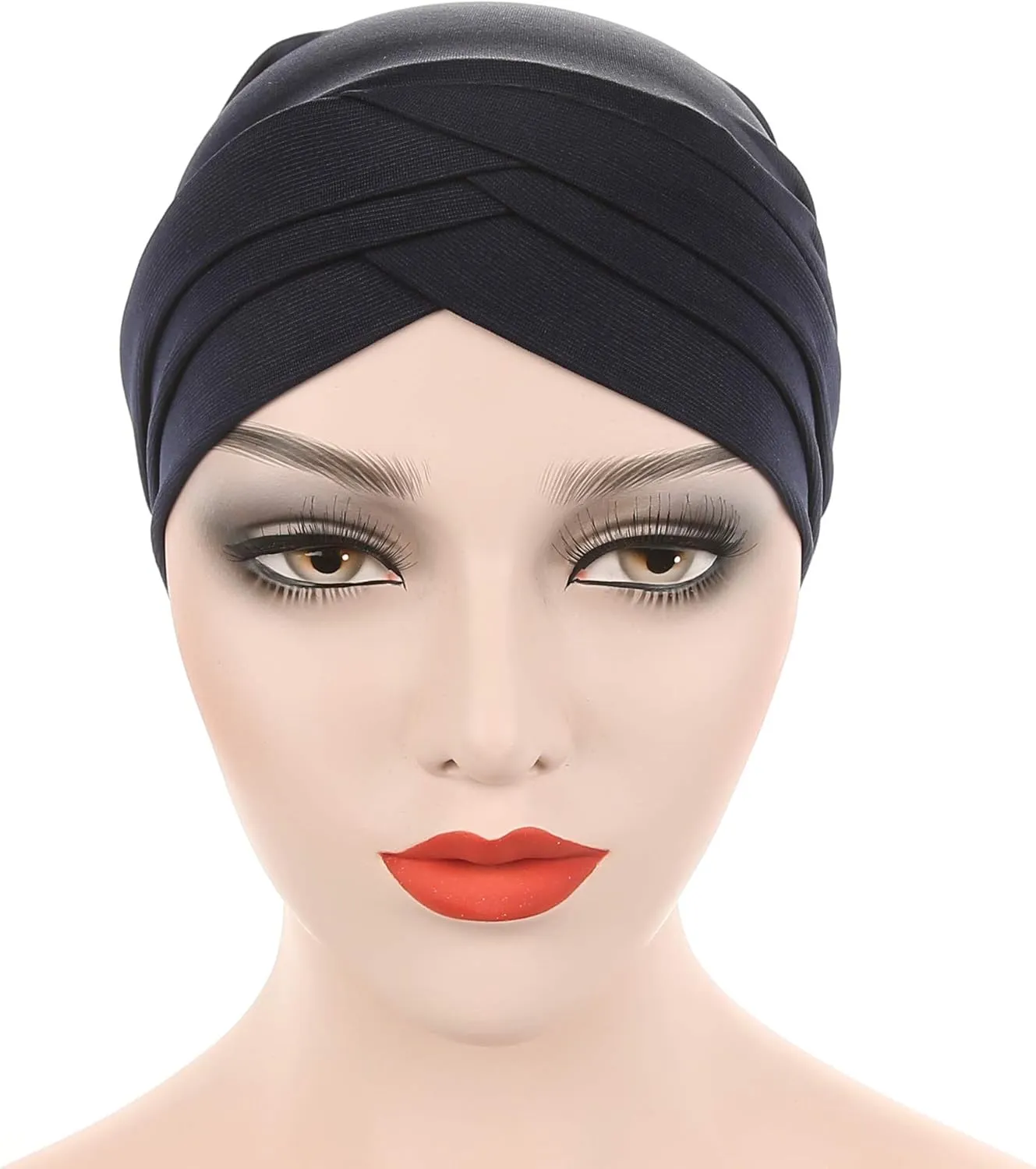 Hijab Chemo Cancer Beanies Turbans Hats Cap Twisted Hair Cover Headwrap Turban Headwear for Women