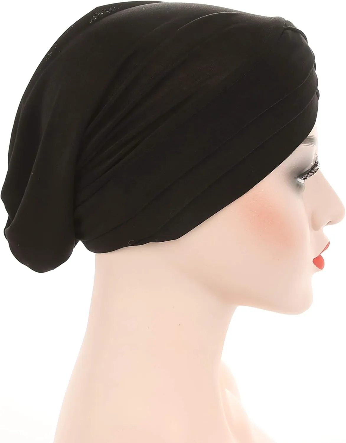 Hijab Chemo Cancer Beanies Turbans Hats Cap Twisted Hair Cover Headwrap Turban Headwear for Women