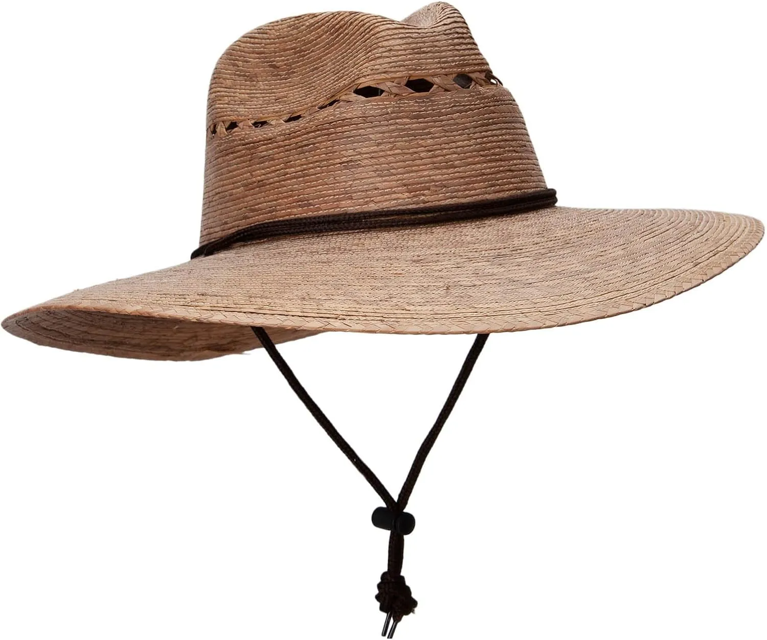 Jeanne Simmons Unisex-Adult Fedora Hat, Large Brim, Palm Braid, Sun Protection