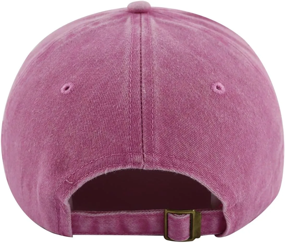 Just a Girl Who Loves Cats Dogs Horses Frogs Foxes Pigs Hat for Girls Age 3-10, Funny Adjustable Cotton Kids Baseball Cap