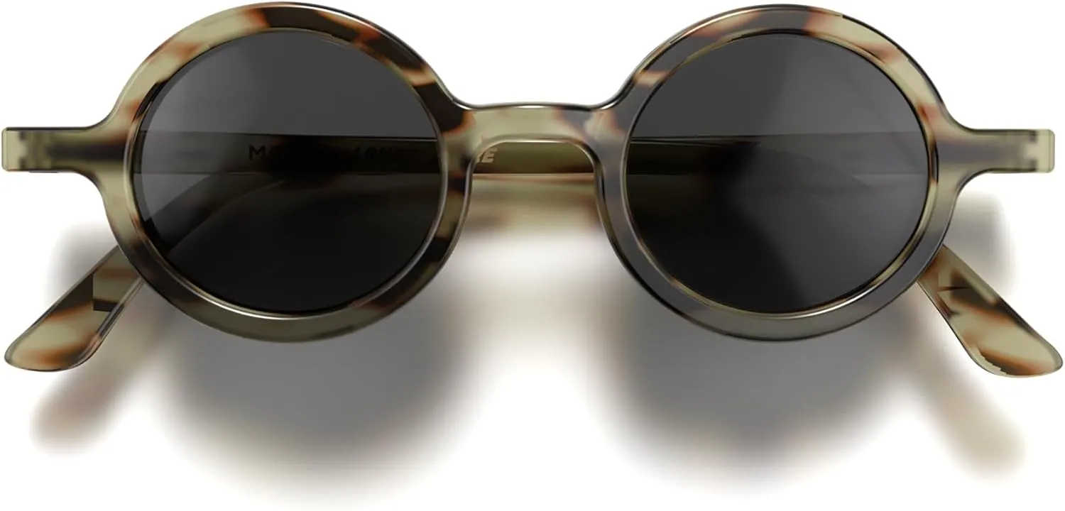 LONDON MOLE Eyewear | Moley Sunglasses | Round Glasses | Fashion Brand | UV400 Protection | Men's Women's Unisex