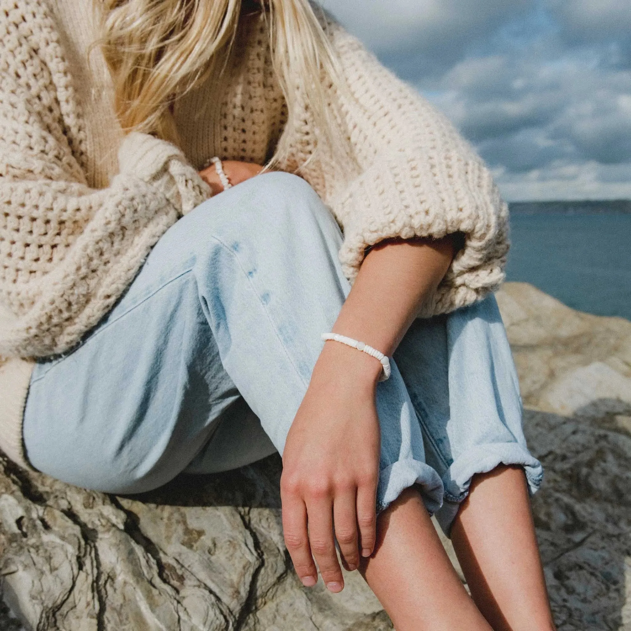 Madasari Beach Mother of Pearl Bracelet
