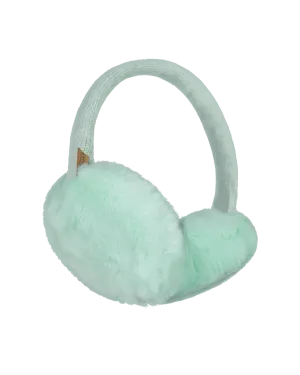 Plush Earmuffs in Light Pistache