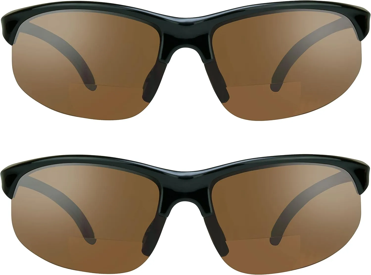 proSPORT BIFOCAL Sunglasses Readers Tinted Mens Womens High Definition Amber Yellow Smoke  1.50  1.75  2.00  2.25  2.50