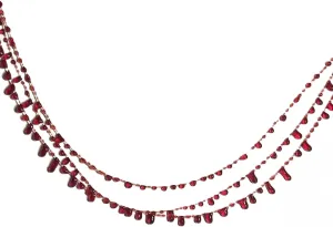 Resin Blood Drop Necklace Unique Resin Pendant Clavicle Chain Muiltfunction Bloody Droplet Choker Necklace Gift