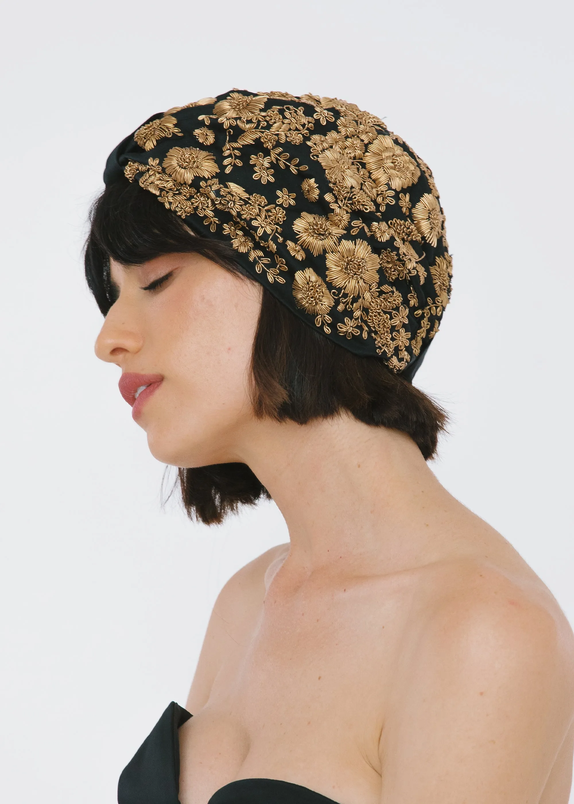Safina Turban -- Gold