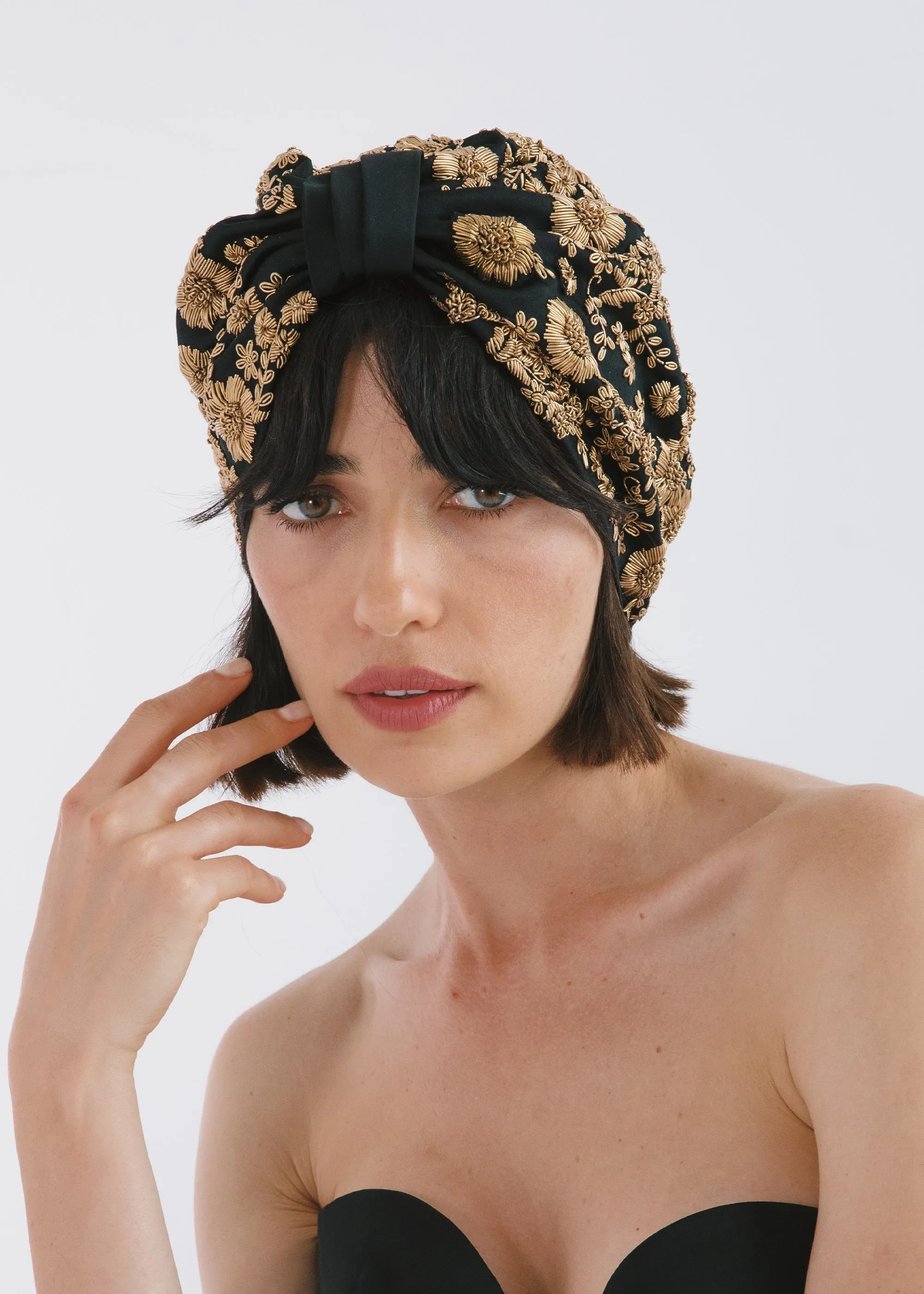 Safina Turban -- Gold