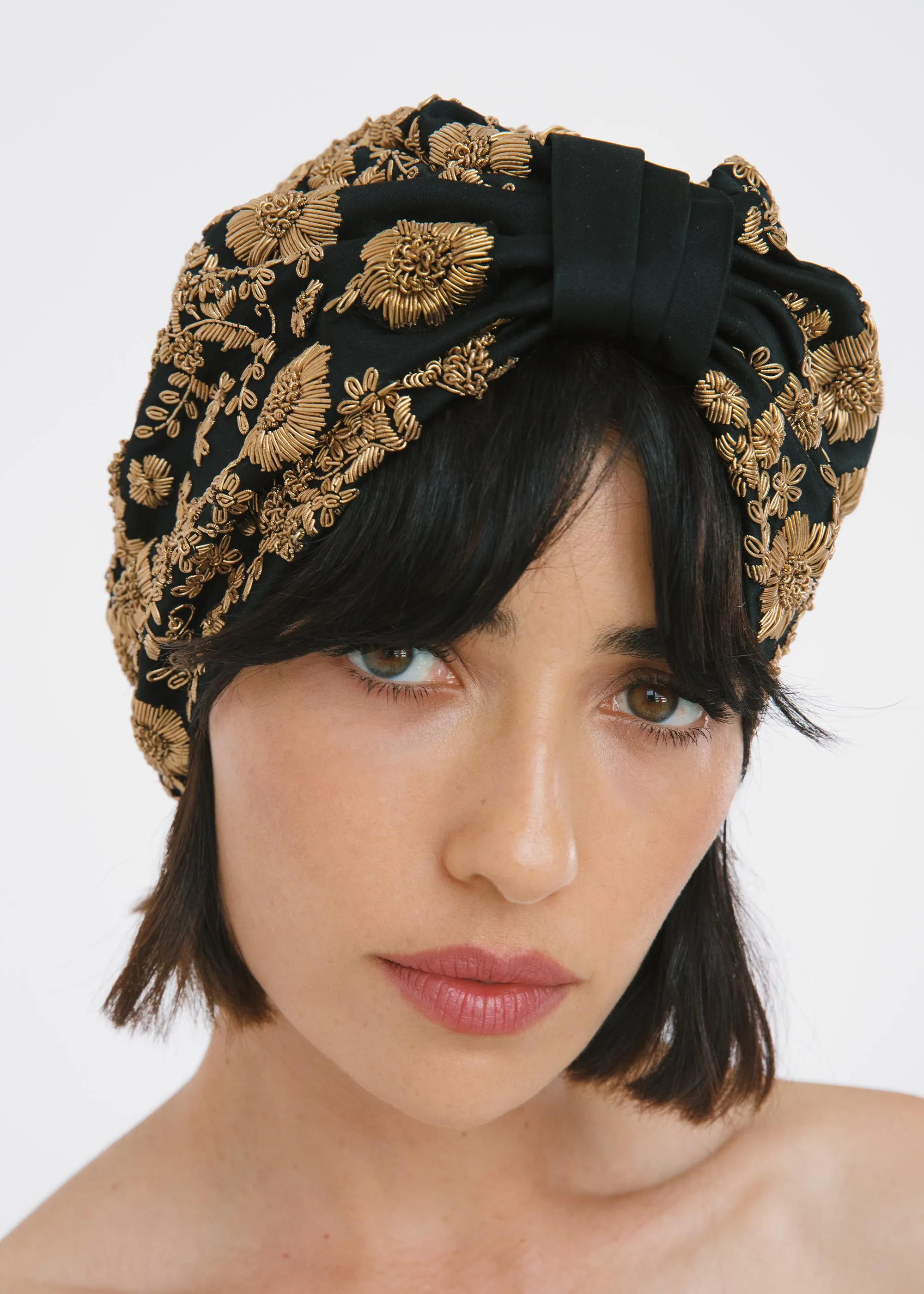 Safina Turban -- Gold