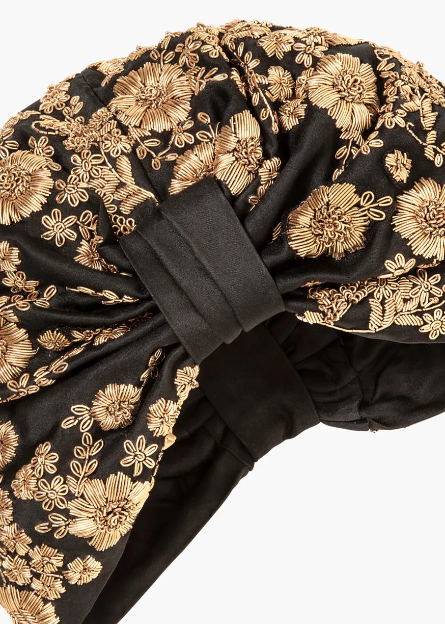 Safina Turban -- Gold