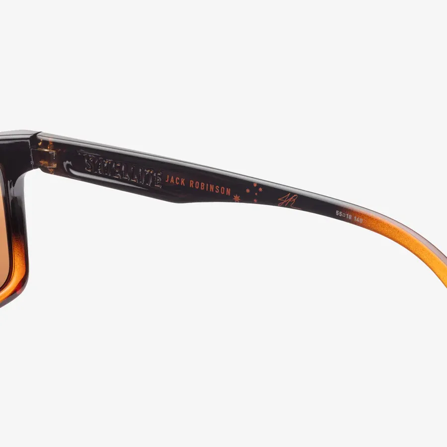 Satelite Jack Robinson Black Amber/Bronze Sunglasses