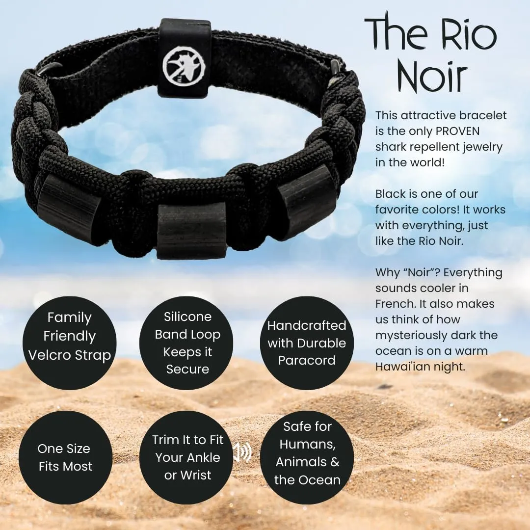 Shark OFF Proven Shark Repellent Bracelet Jewelry | The Rio | Deter Sharks with Science Backed Shark Repellent | Swimming, Surfing, Diving, Snorkeling and All Ocean Activities
