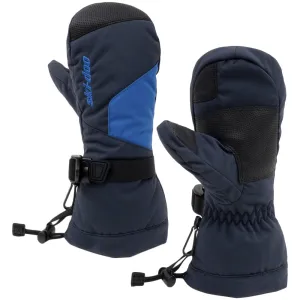 Ski-Doo Teens' Particle Snowmobile Mittens Indigo Blue