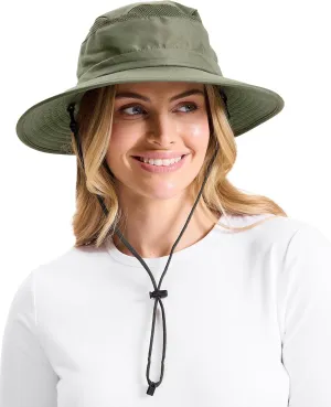 Solbari Everyday Broad Brim Sun Hat with Pocket UPF50  Uv Protection, Sun Protective Hat
