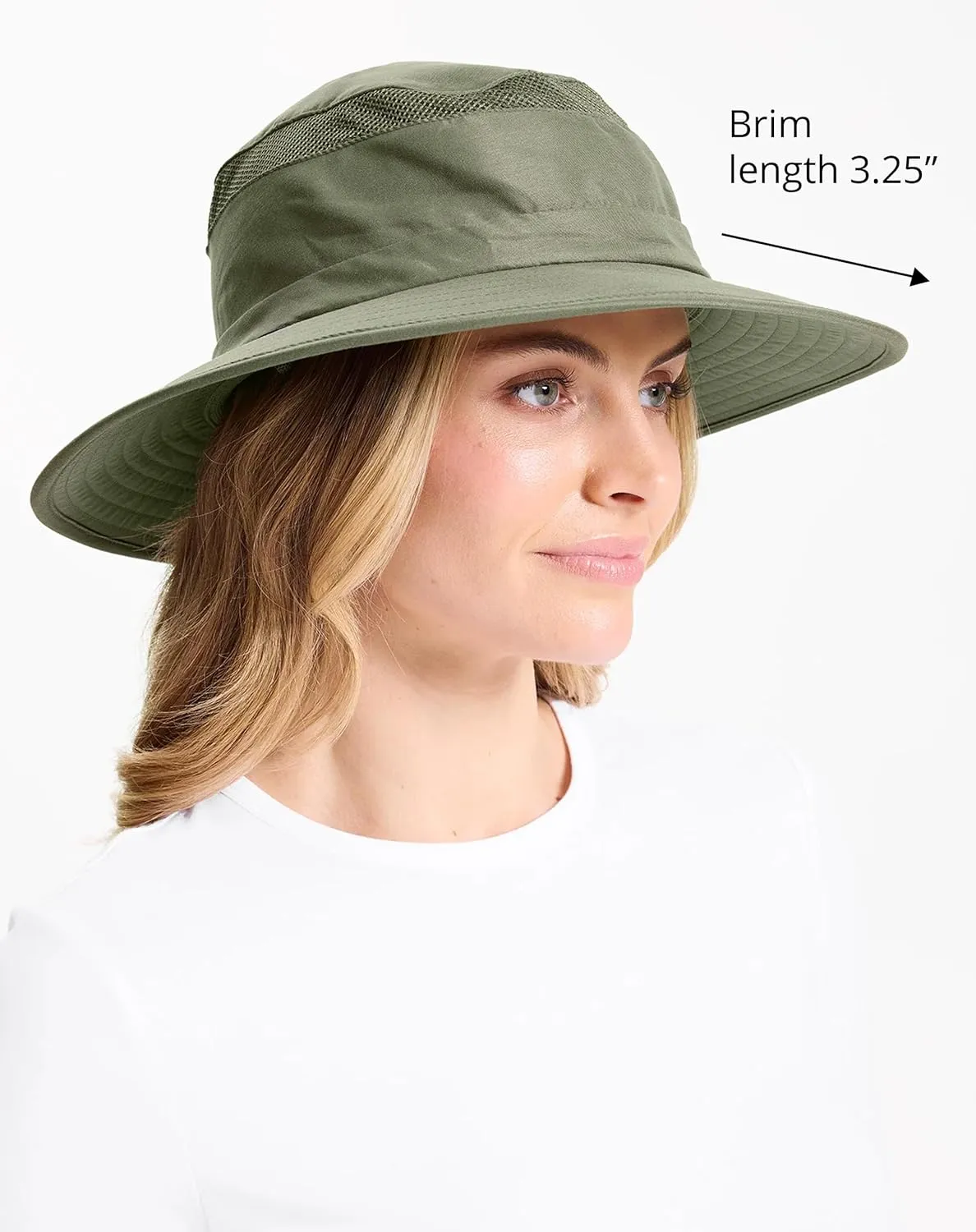 Solbari Everyday Broad Brim Sun Hat with Pocket UPF50  Uv Protection, Sun Protective Hat
