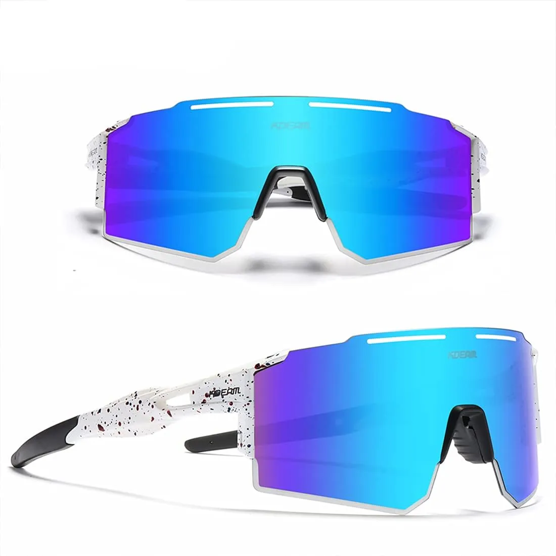 Sports Polarized Sunglasses for Men and Women, Youth Kids Baseball Softball Sunglasses for Cycling, Running