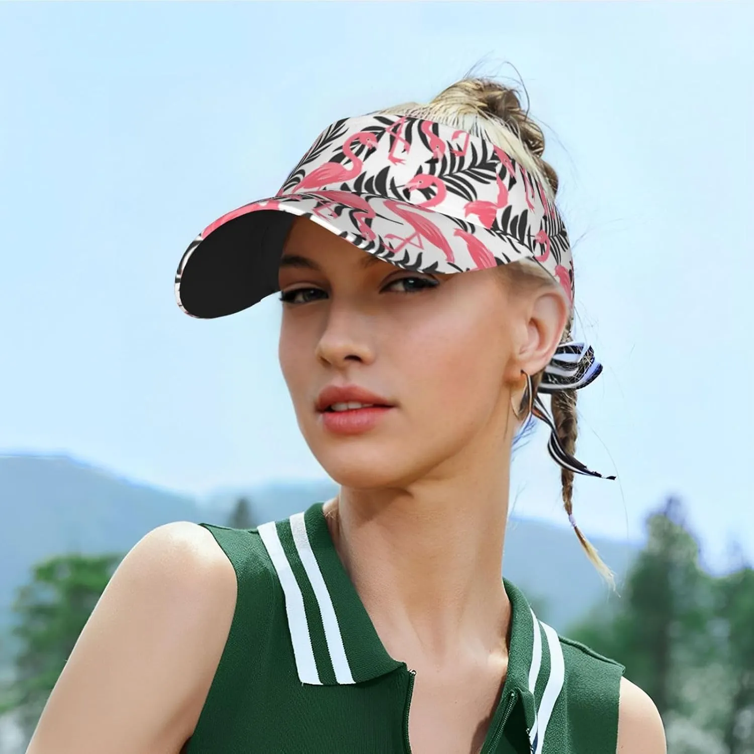 Sun Visor Hats for Women & Men, Sport Empty Top Baseball Cap for Outdoor Tennis Golf Running