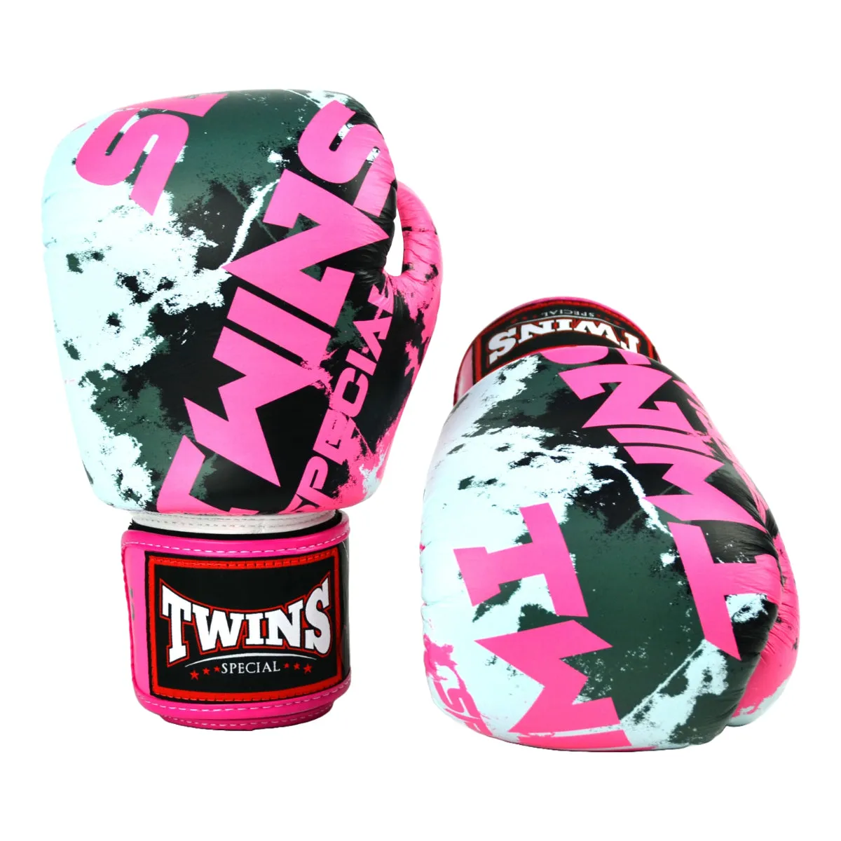 Twins FBGVL3-61 Candy Boxing Gloves White/Pink