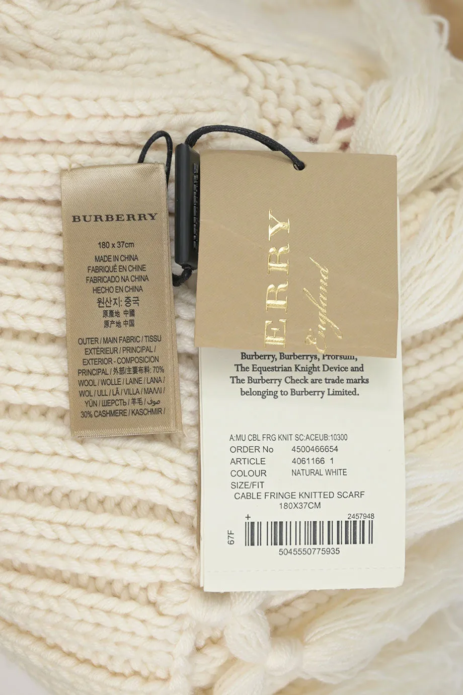 [WA3781] Burberry | Scarf