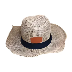 Woven Fedora Sun Hat