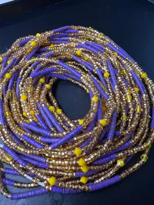 Yaaba Crystal Waist Beads (with Screw Clasp)